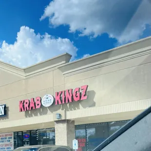 Outside of Krab Kingz