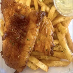 fish and chips, seafood, fish, food