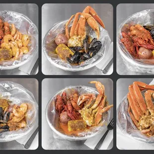 Think of get something to eat? Just get call and come to get some seafood. Combo A-F, you will find one that you like!