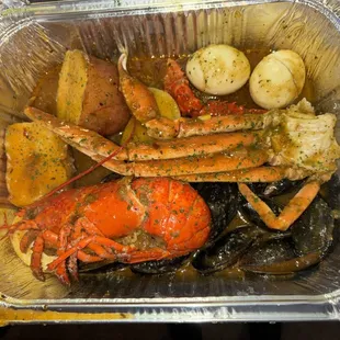 14. The Snow and Lobster Deal with a side of mussels