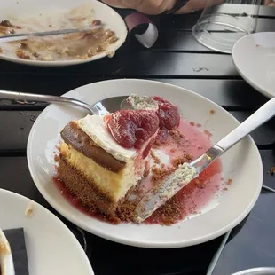 Strawberry cheesecake