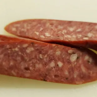 The venison sticks, I liked the Water Buffalo sticks better.