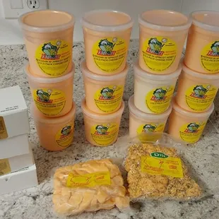 The apricot honey spread is absolutely delicious!