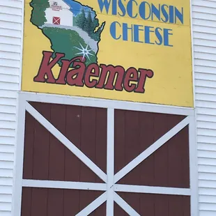 Outside Sign on Barn