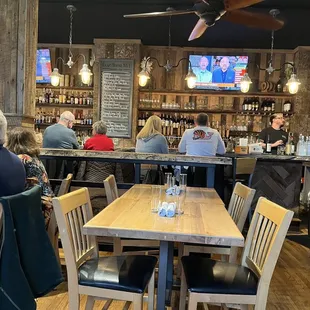 Bar area