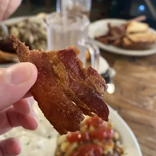 Crispy bacon