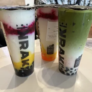 Strawberry Matcha Latte (Large)