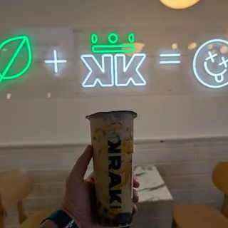 Caramel Milk Tea (Non-Dairy, Large)