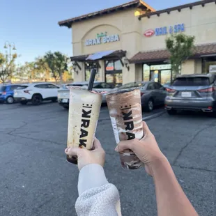 Queen Brûlée, cookies and  cream smoothie