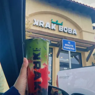 Strawberry Matcha Latte (Large)