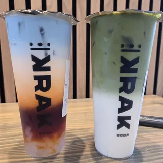 Matcha Milk Tea (Large)