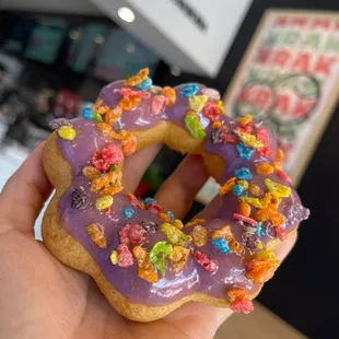 Taro Mochi donuts