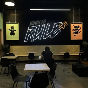 a man sitting at a table