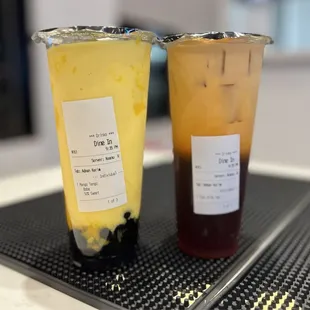 Mango Tango, Thai Milk Tea