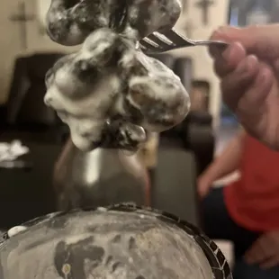 Several boba stuck together