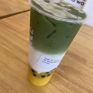 Strawberry Matcha Latte (Large)