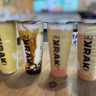 Mango snow, king brulee, moon princess, guerrilla Thai