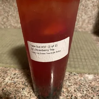 Strawberry Tea (Large)
