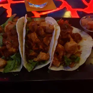 It's ok. Stir fry chicken tacos.