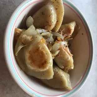 Bought a dozen browned in butter and onion. As good as any, and better than most!
