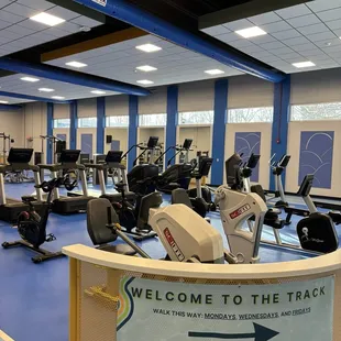 New weight room