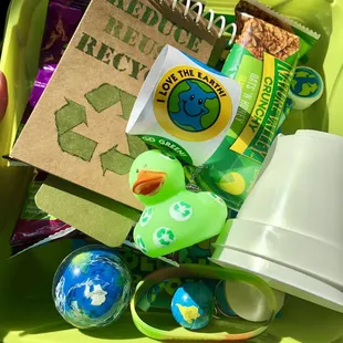 Lots of things inside.