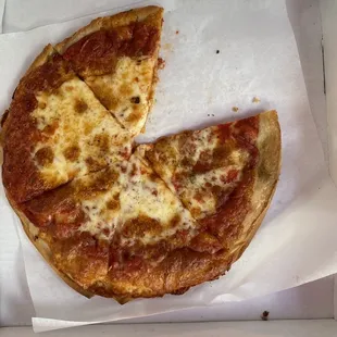 Cheese pizza. &apos;Nuff said.