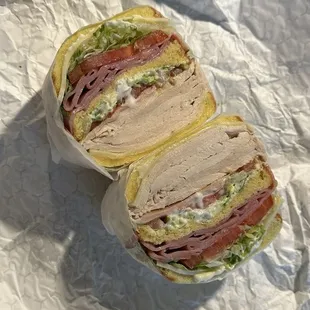 The Gobbler with Turkey Ham.