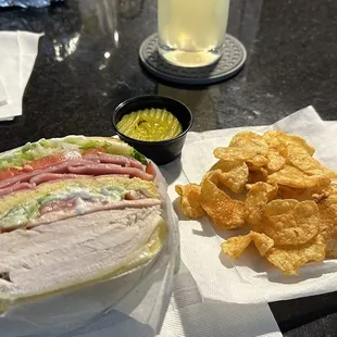 Lunch is served.