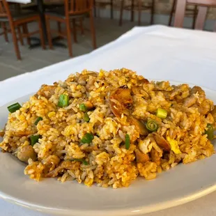 Spicy Chicken Fried Rice