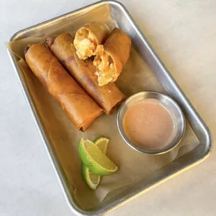 Seafood Egg Rolls