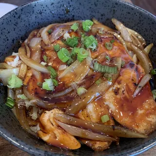 Salmon Teriyaki Bowl