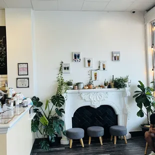 Front counter decor