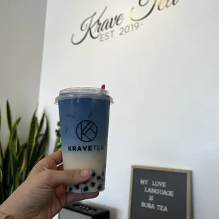 Honey Butterfly  Milk Tea