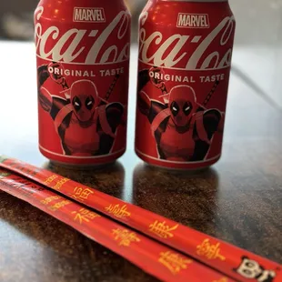Deadpool Cokes!