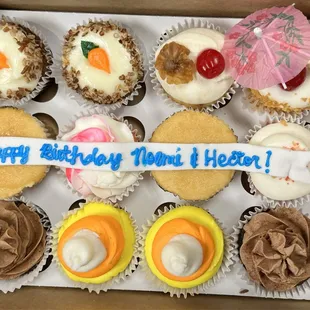 Cupcakes- a dozen assorted