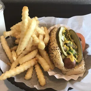 Chicago Style Hot Dog Combo