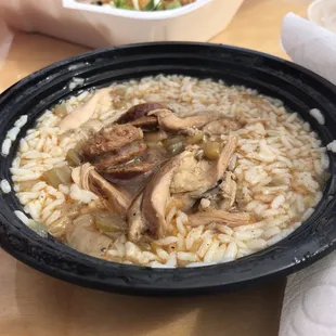 Cup Chicken &amp; Sausage Gumbo