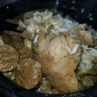 Chicken &amp; Sausage Gumbo ($13)