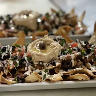 Mediterranean Nachos