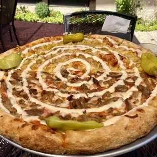 Half and half: Kebab/Swedish