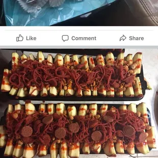 Party tray manzana loca