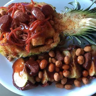 Combination manzana loca and piña loca