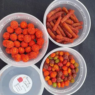 Pulparido dots rellerindos skittles with chamoy