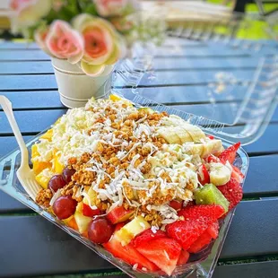 Large fruit salad