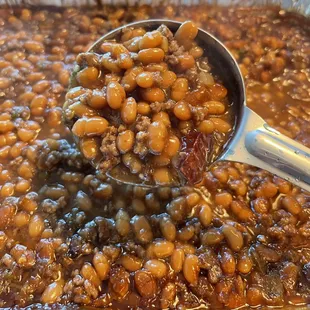 BBQ Baked Beans with Ground Beef
