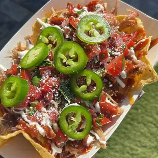 BBQ Pulled Pork Nachos