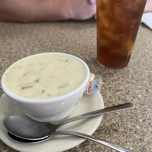 Clam chowder