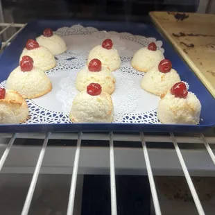 Coconut macaroons (amazing, get these!!)