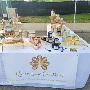 Vendor booth at the 2023 Ohio Black Expollence Festival in Columbus, Ohio.
